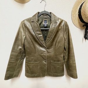 GAP Vintage Leather Jacket XS